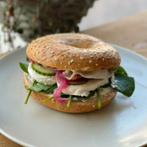 Mamma D's Kylling & Bacon Bagel